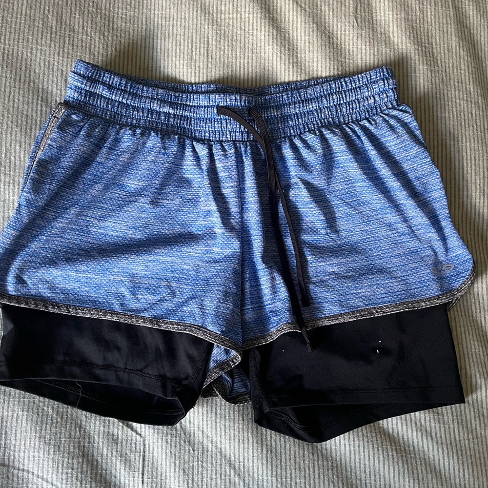 C9 Blue and Black Athletic Shorts